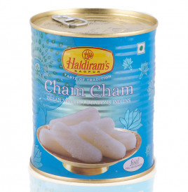 Haldiram's Nagpur Cham Cham Indian Sweets  Tin  1 kilogram